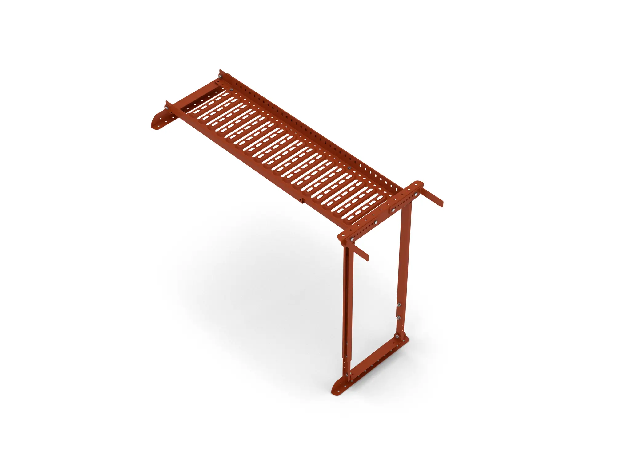 Skorstensplf. 1200x350 fällb Tegelröd Weland