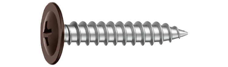 Montageskruv C3 4,2x25 RAL8017 Brun 500 st/pkt. Ejot