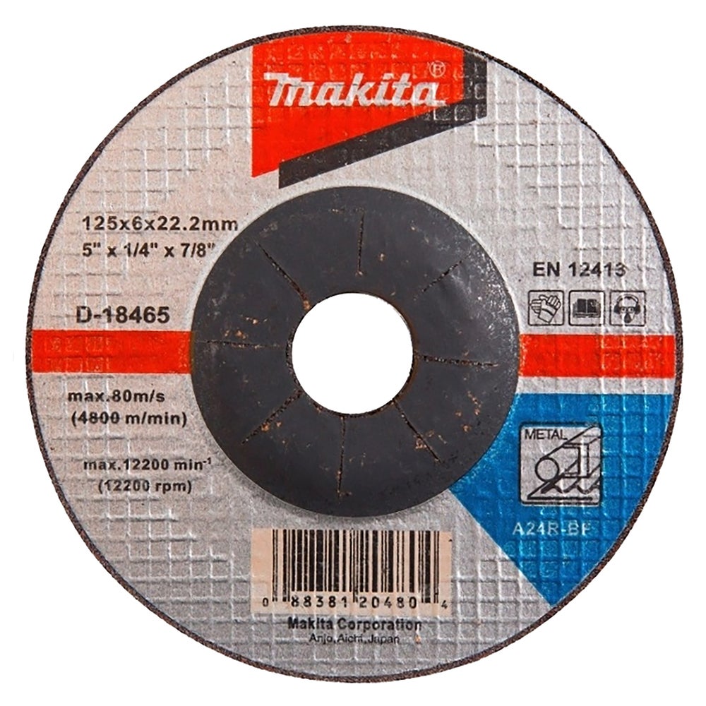 Slipskiva 125x6x22,23mm