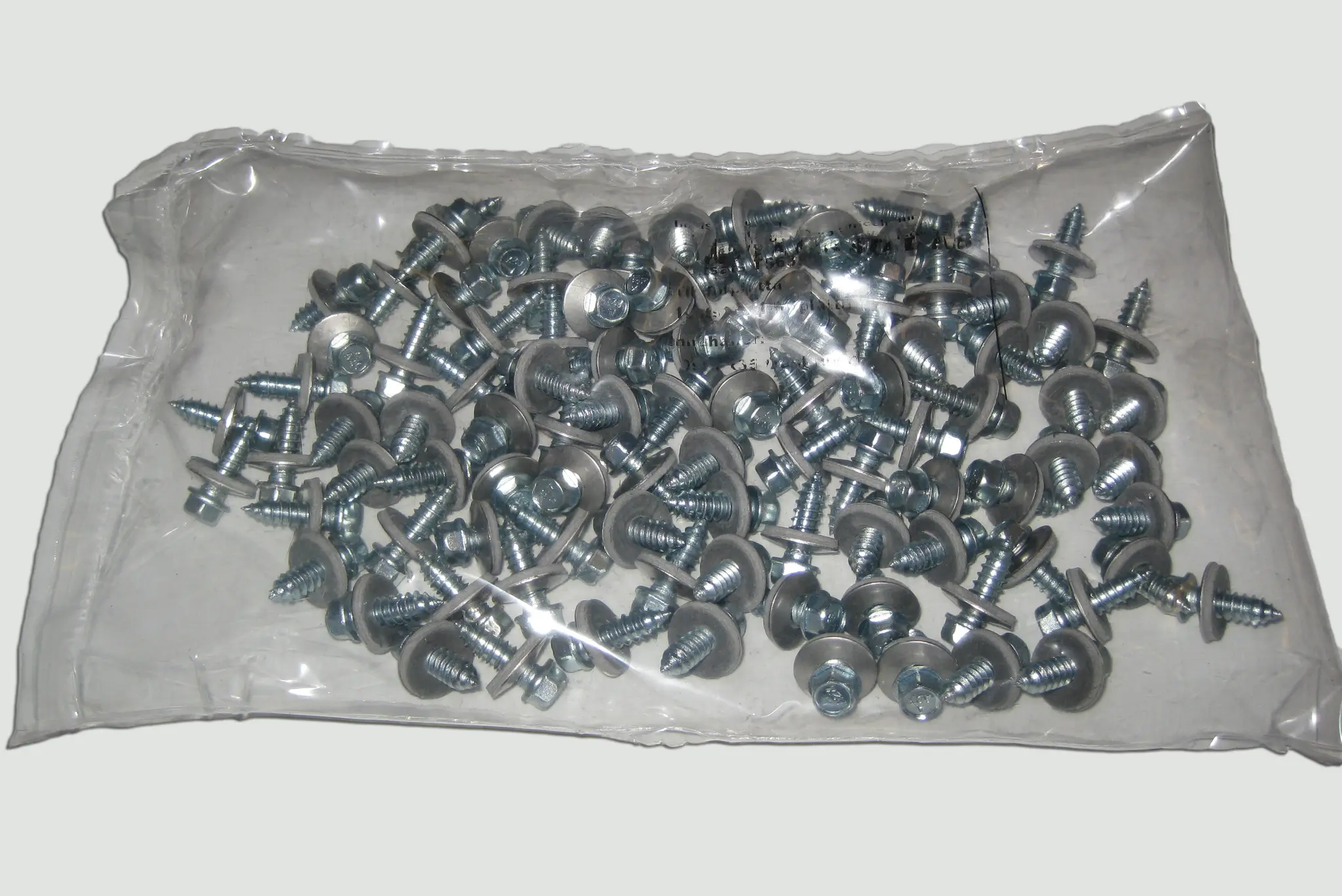 Skruvsats 100st självg. 6,3x19mm rf Weland