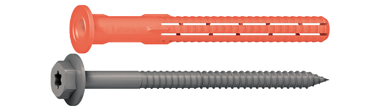 Fasadplugg (vandal) SDF-KB-10Hx80mm A4. Ejot (Styck)
