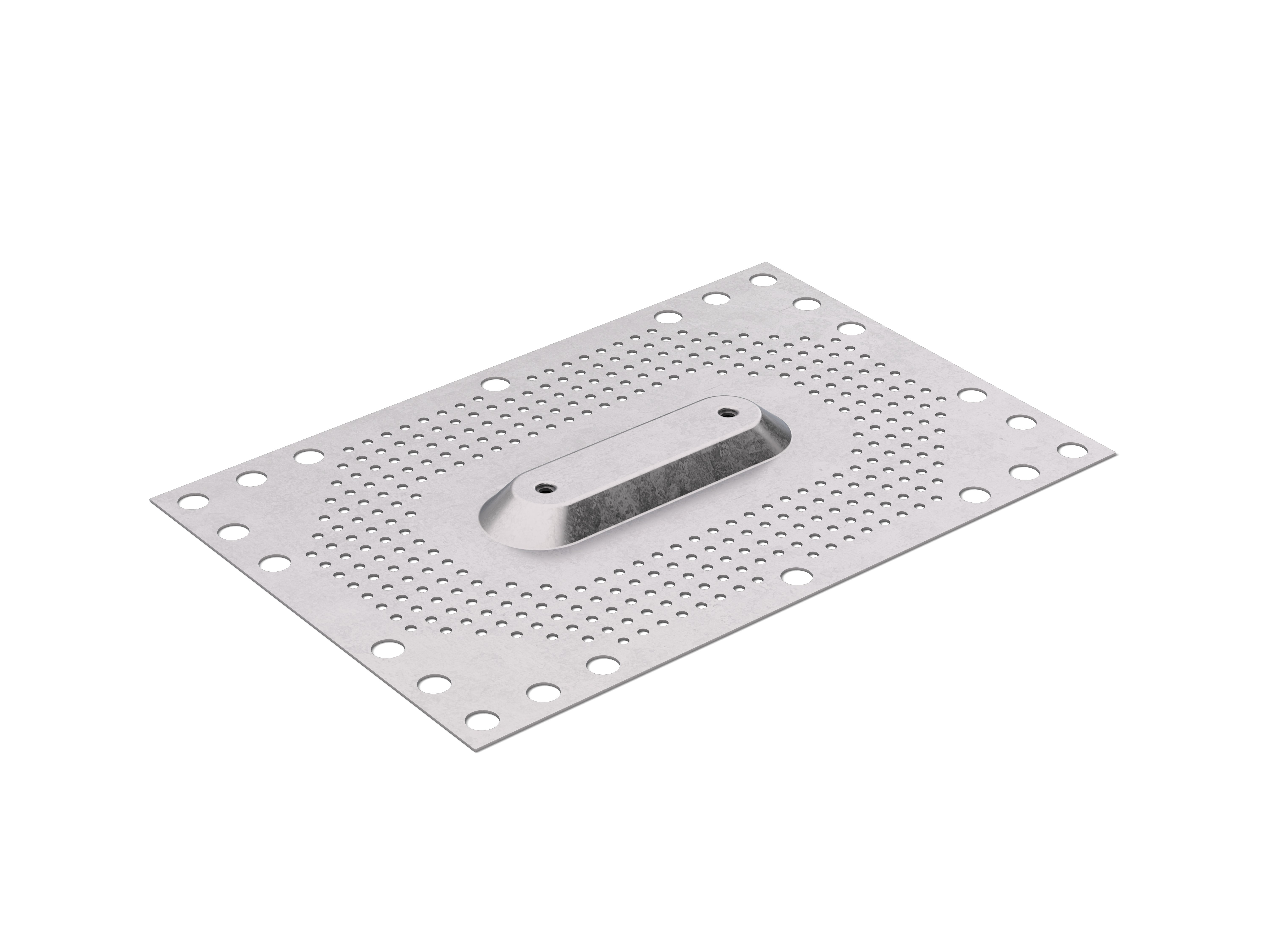 Tätplåt förhöjd 25mm 350x520mm vfz Weland