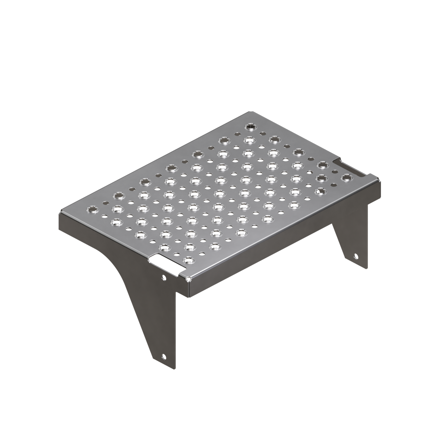Ståplatta fasadstege exkl. skruv 300 x 440 mm 7024 Grafitgrå. CWL
