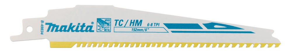 Tigersågsblad 152x1,25mm HM Trä & Metall. Makita