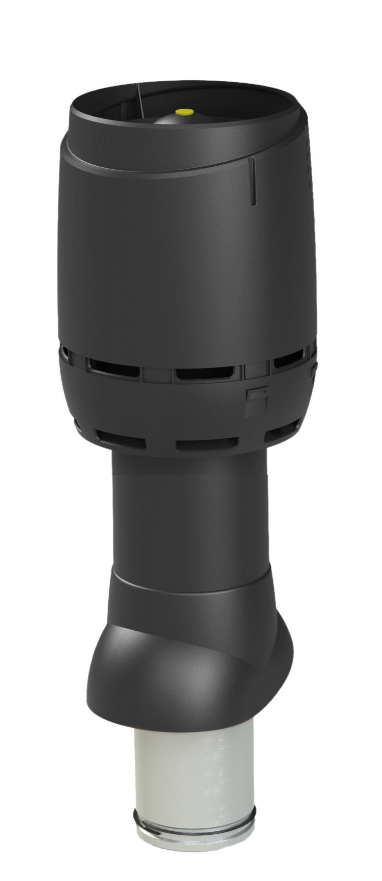 Frånluftshuv isolerad FLOW Svart Ø125mm