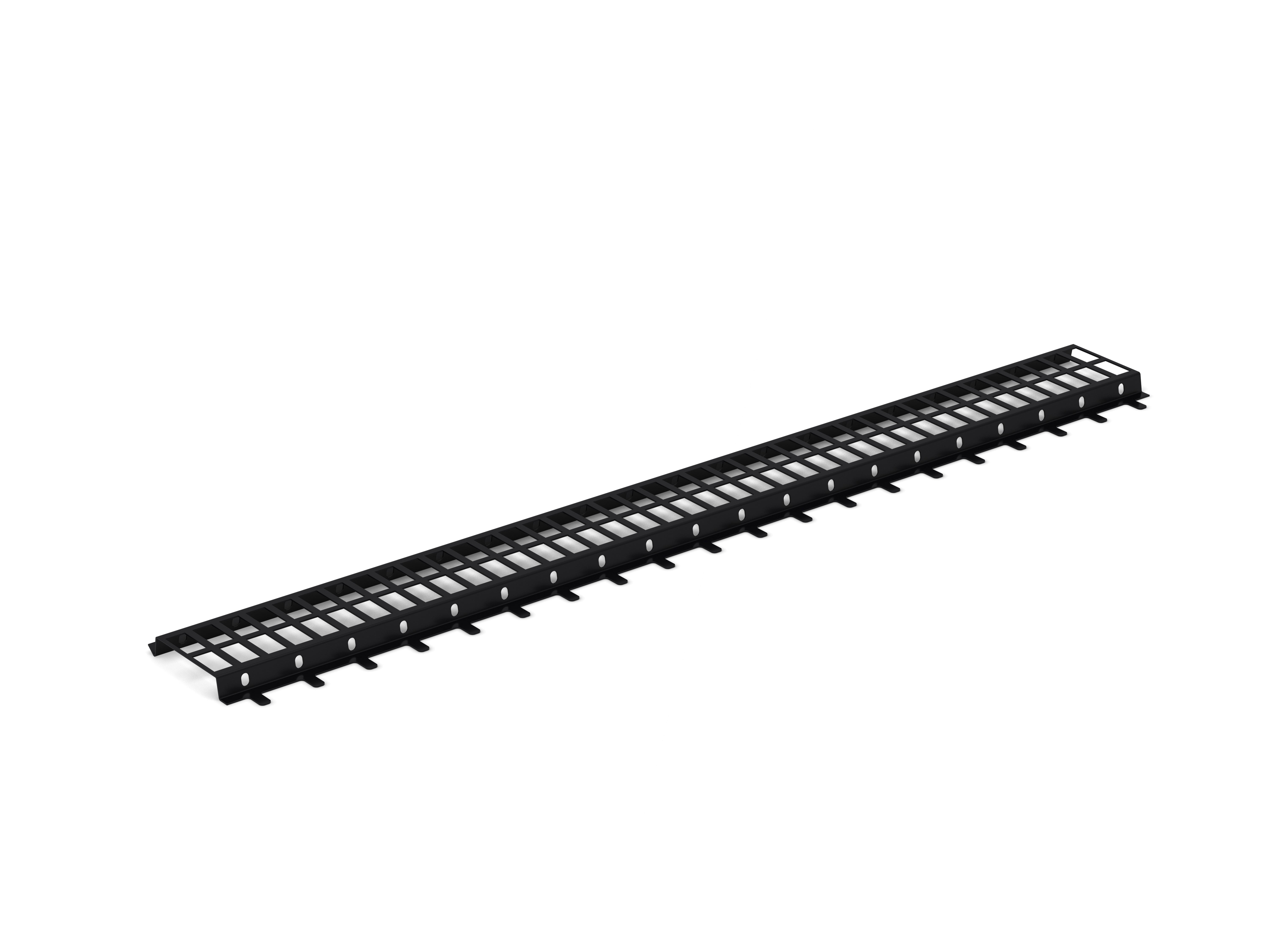 Snörasgaller P.d m.tapp 1,5 m svart Weland