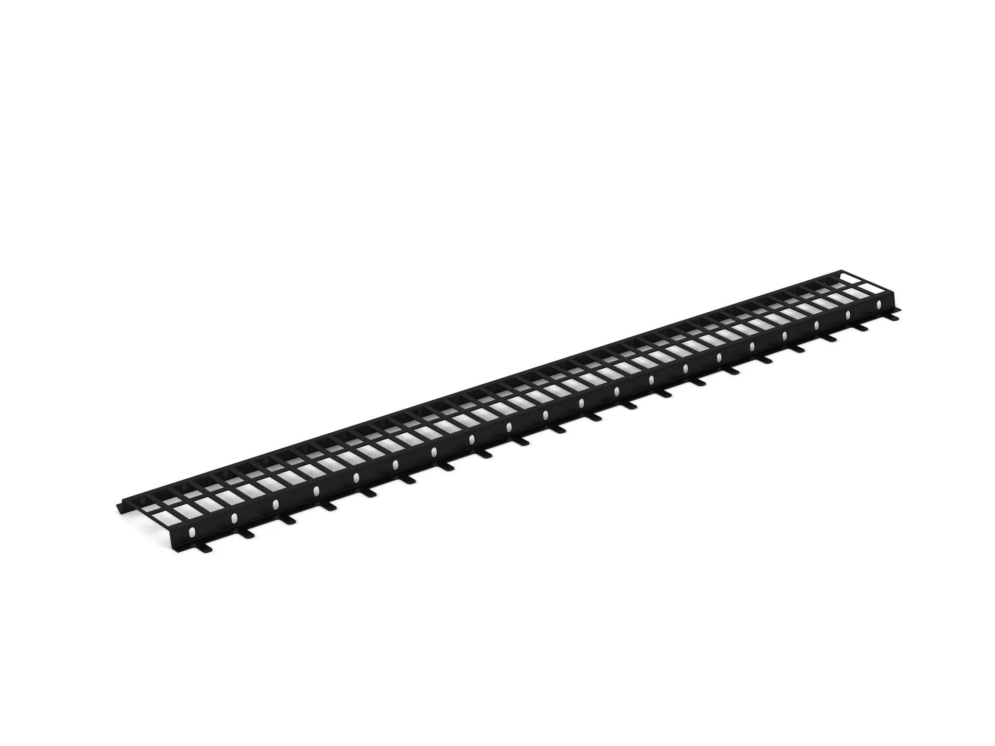 Snörasgaller P.d m.tapp 1,5 m svart Weland
