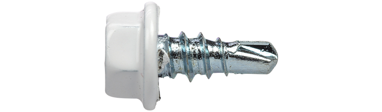 Ventskruv Provent 4,2x9,5 Vit RAL9003 1000 st/pkt. Ejot