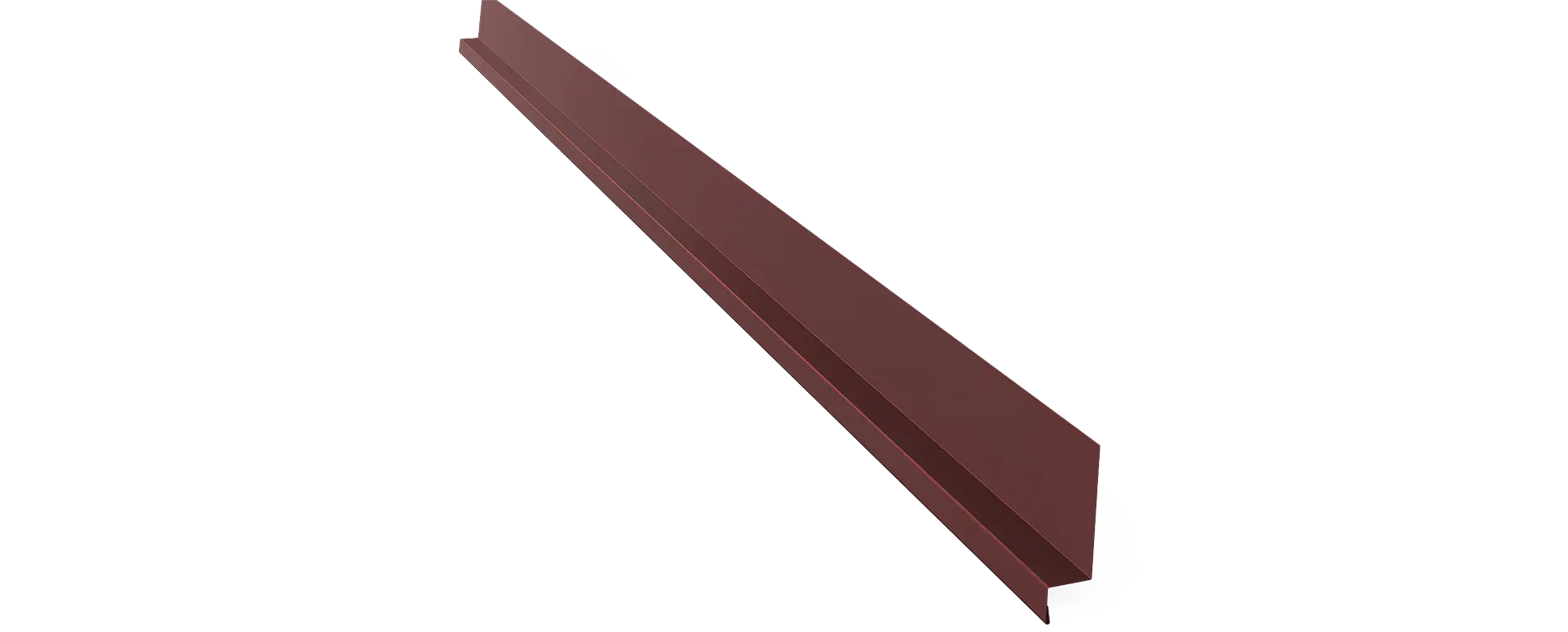 Sockelbeslag 80x30mm AR0418 Vinröd á 2m
