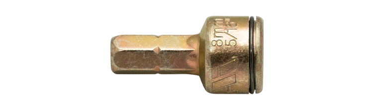 Hylsa 8 mm fjäder 27 mm. Ejot