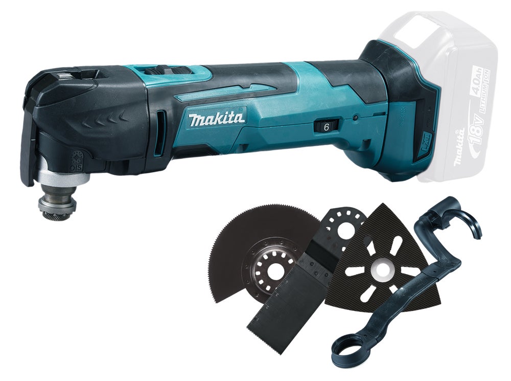 Multimaskin Snabbfäste 18V naken MAKPAC 4st TBH. Makita