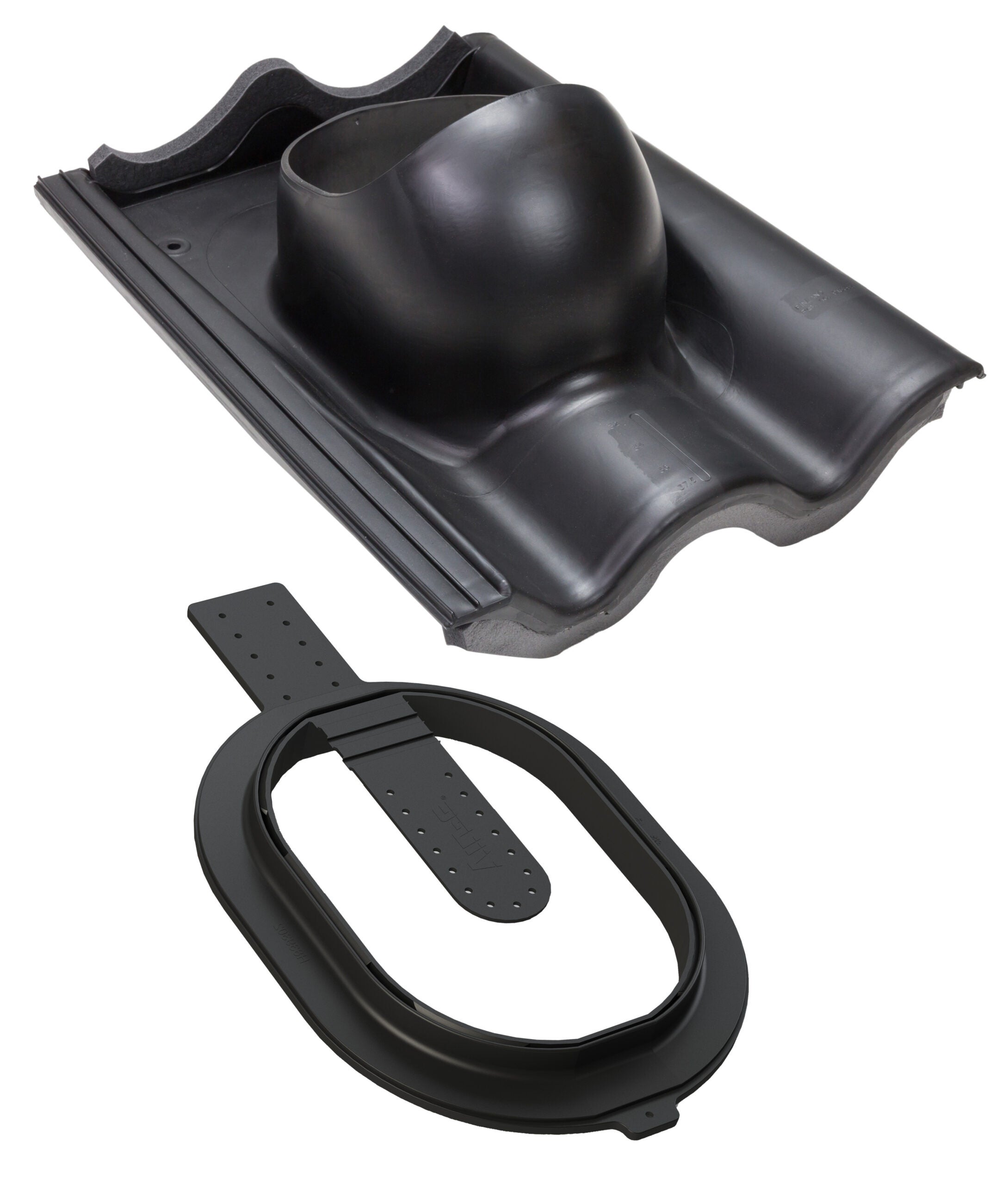 Genomföringssats Betongpanna Svart Ø 110-160mm