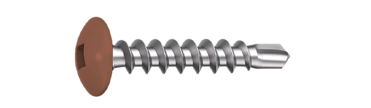 Fönsterbleckskruv BSP 4,0x20 C4 8004 Tegelröd 500st/pkt. Ejot