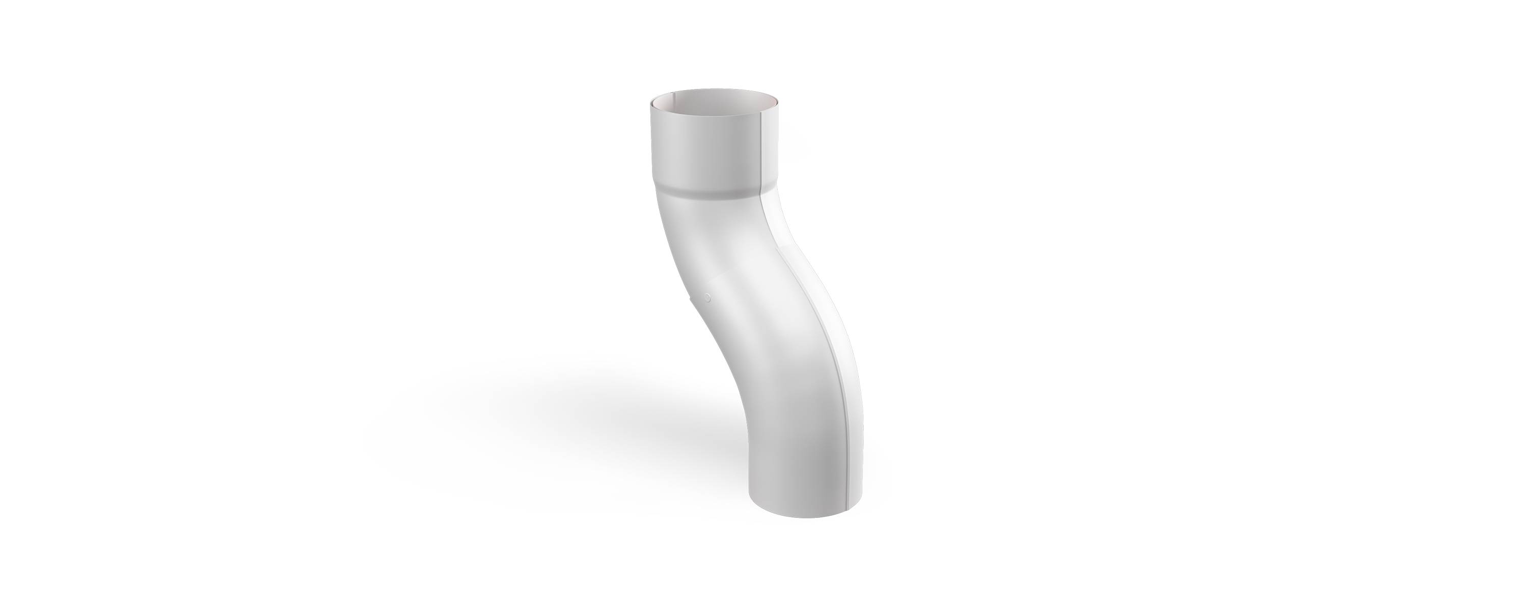 Sockelknä 100 Silvermetallic. Areco