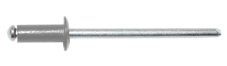 Popnit AL 3,2x10 RAL9007 mörk silver 1000 st/pkt. Ejot