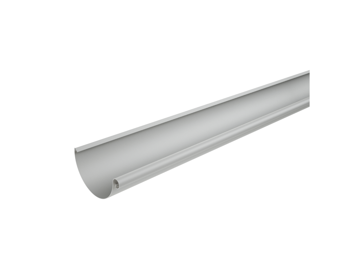 Hängränna 125 5,0 meter Silvermetallic. PREFA