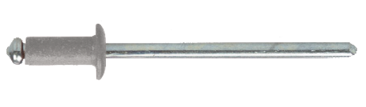 Blindnit AL 4010 ST RAL9006 Silver 500st/pkt