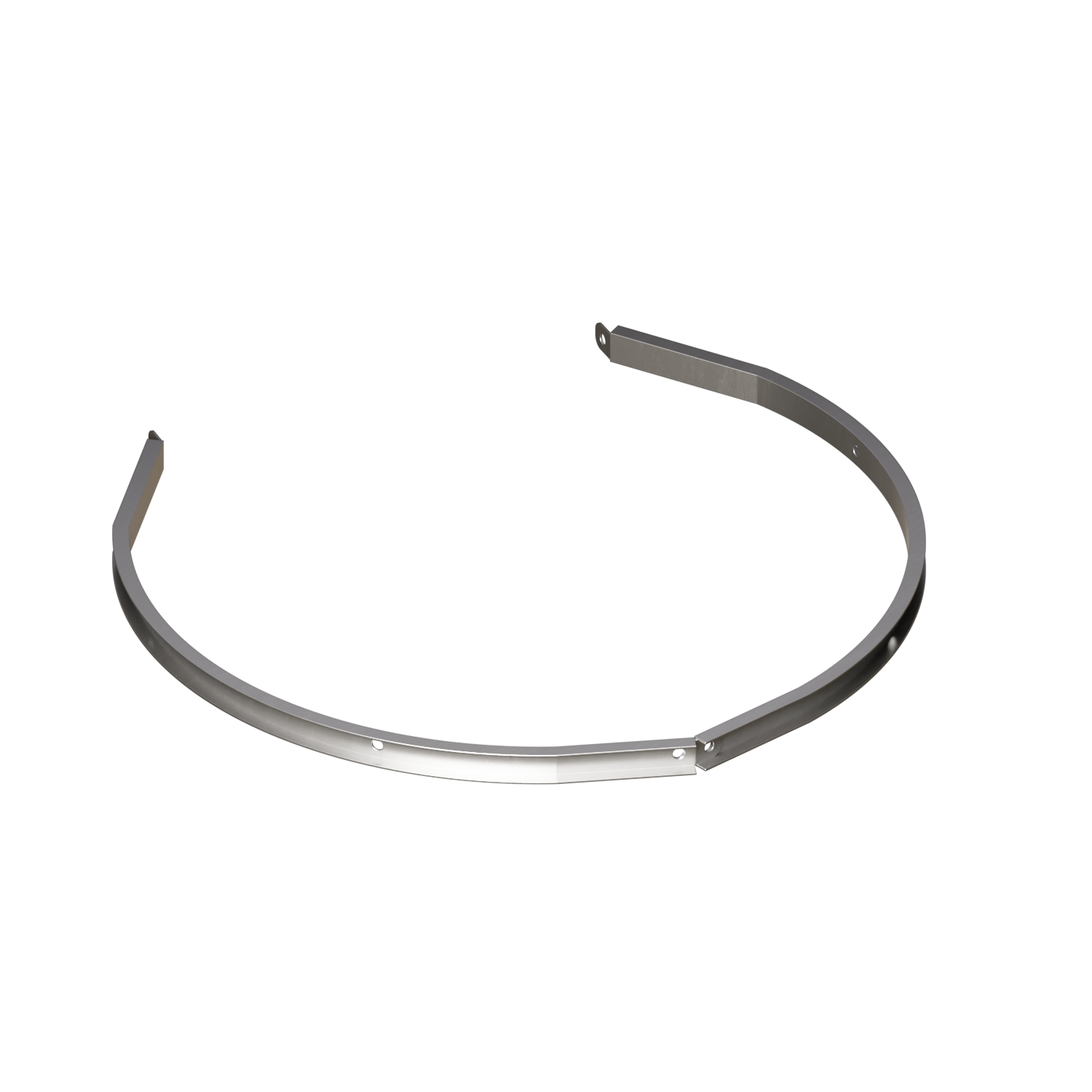 Ryggskyddsbygel fasadstege iØ650 mm 7016 Antracitgrå. CWL