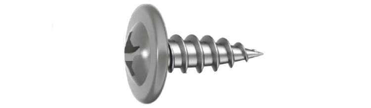 Montageskruv 4,2x14 RAL9006 Silver 500 st/pkt. Ejot