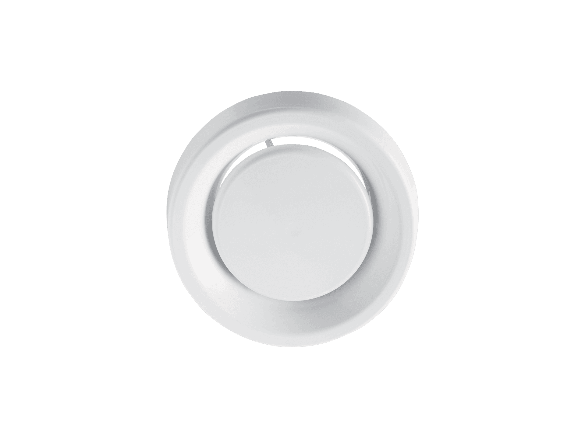 Frånluftsdon Balance-E-125-SW Plast RAL9003