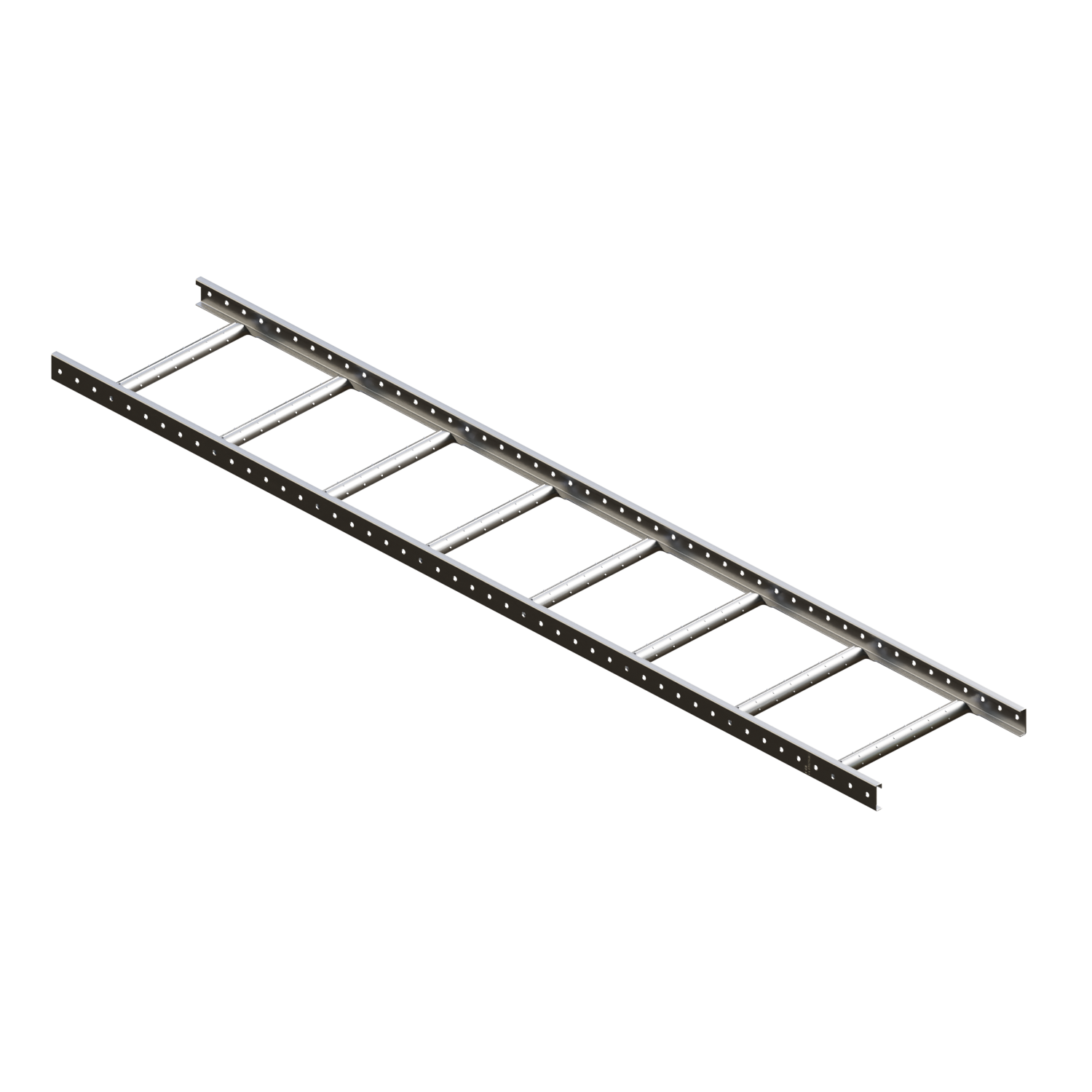 Tak-/fasadstege 2,4 m 8017 Brun. CWL