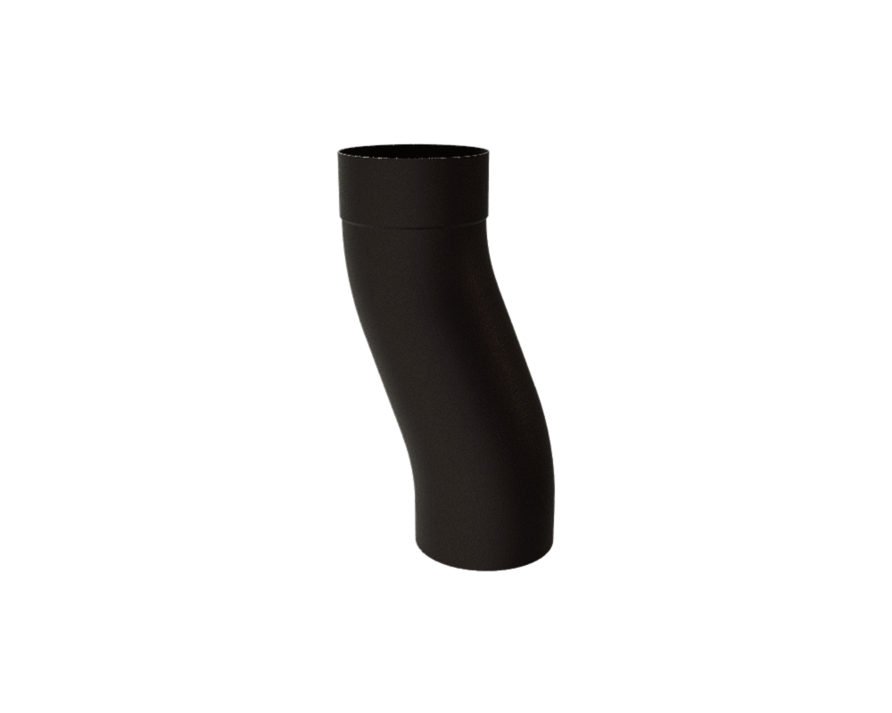 Sockelknä 100, Förskjutning: 60 mm,03 P.10 Svart. PREFA