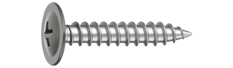 Montageskruv C3 4,2x25 RAL9006 silver 500 st/pkt. Ejot