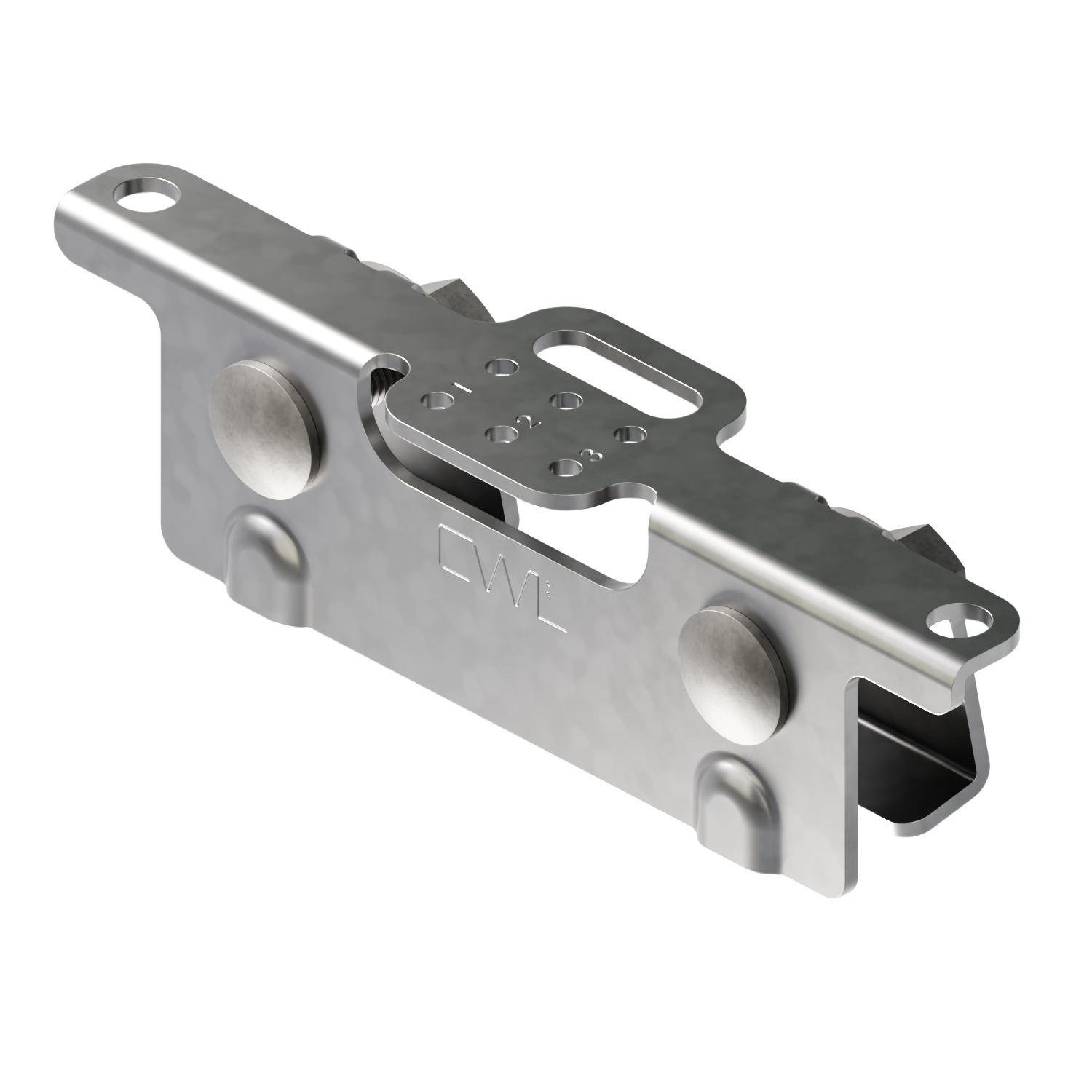 Fals-/klicktaksfäste universal 9006 Silvermetallic. CWL