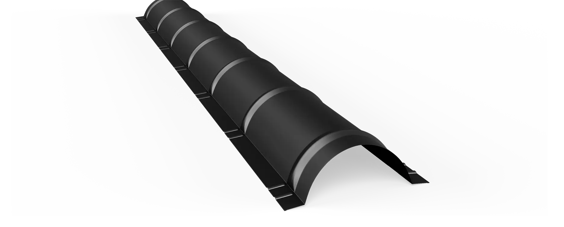 Rundnock POL AR9005 Svart