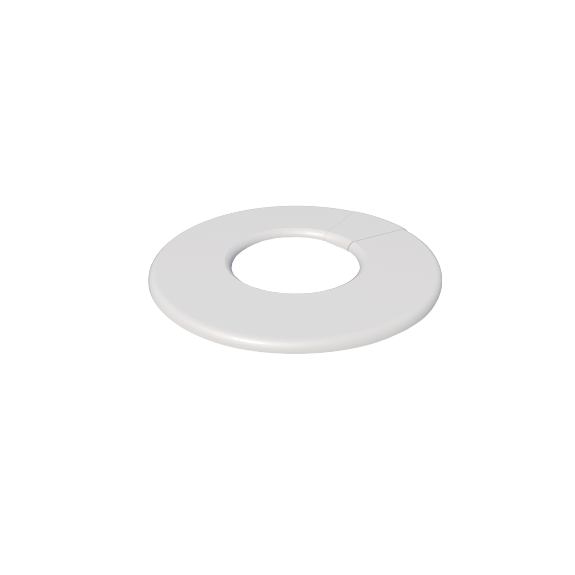 TÄCKBRICKA PLAST 100 MM VIT