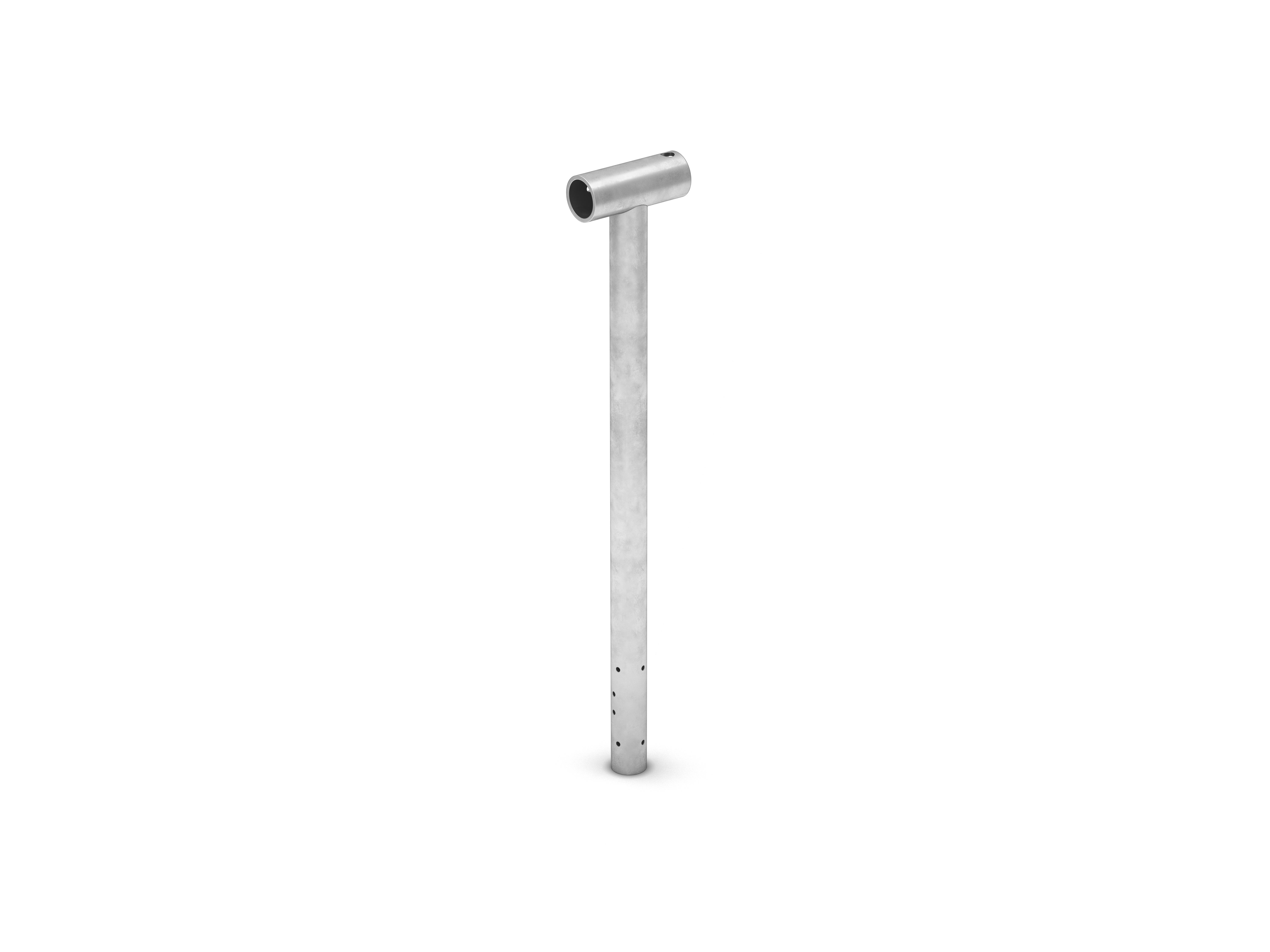 Avslutning-mittståndare h=500mm vfz Weland