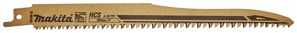 Tigersågblad SE trä 203mm 5st. Makita