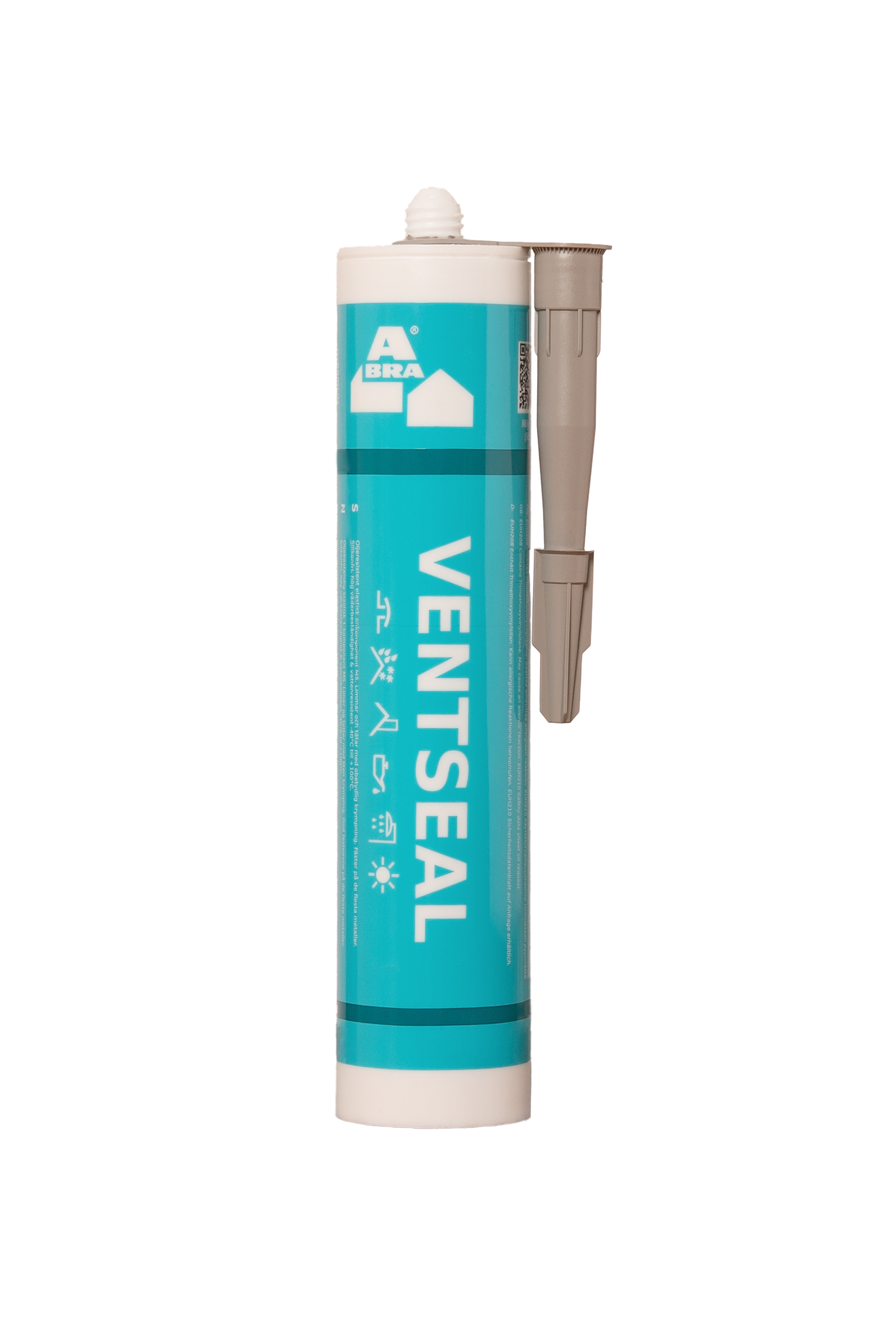 Ventfogmassa Ventseal ljusgrå 300ml