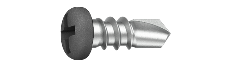 Nitskruv 3,5x9,5 RAL9011 svart 1000 st/pkt. Ejot
