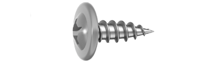 Montageskruv 4,2x14 RAL9007 Mörk silver 500 st/pkt. Ejot