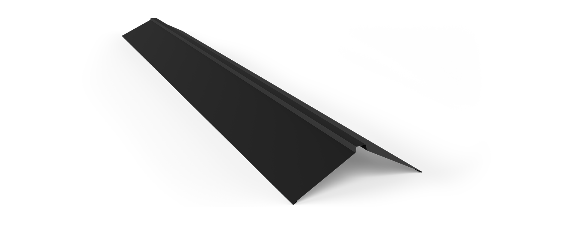 Nockplåt 140x140mm AR9005 Svart á 2m