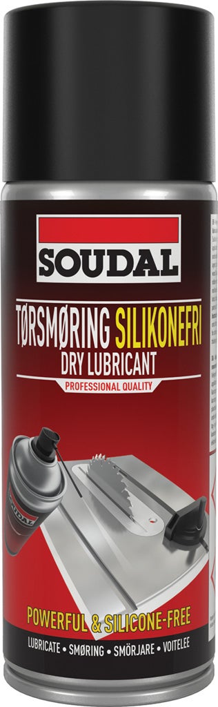 Soudal Torrsmörjningsspray Transparent 400ml