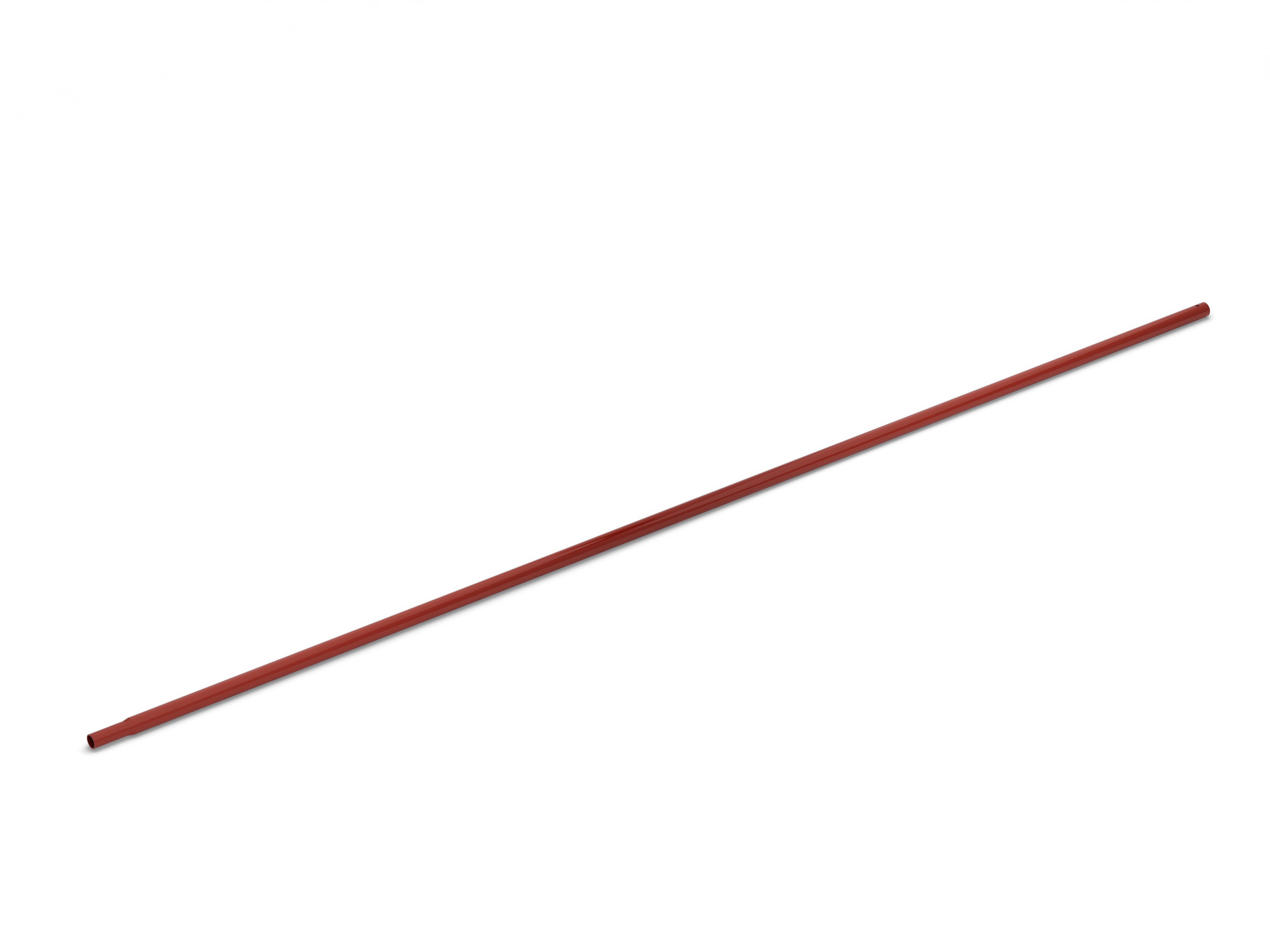 Räckesrör 27 mm längd 2.3m röd Weland