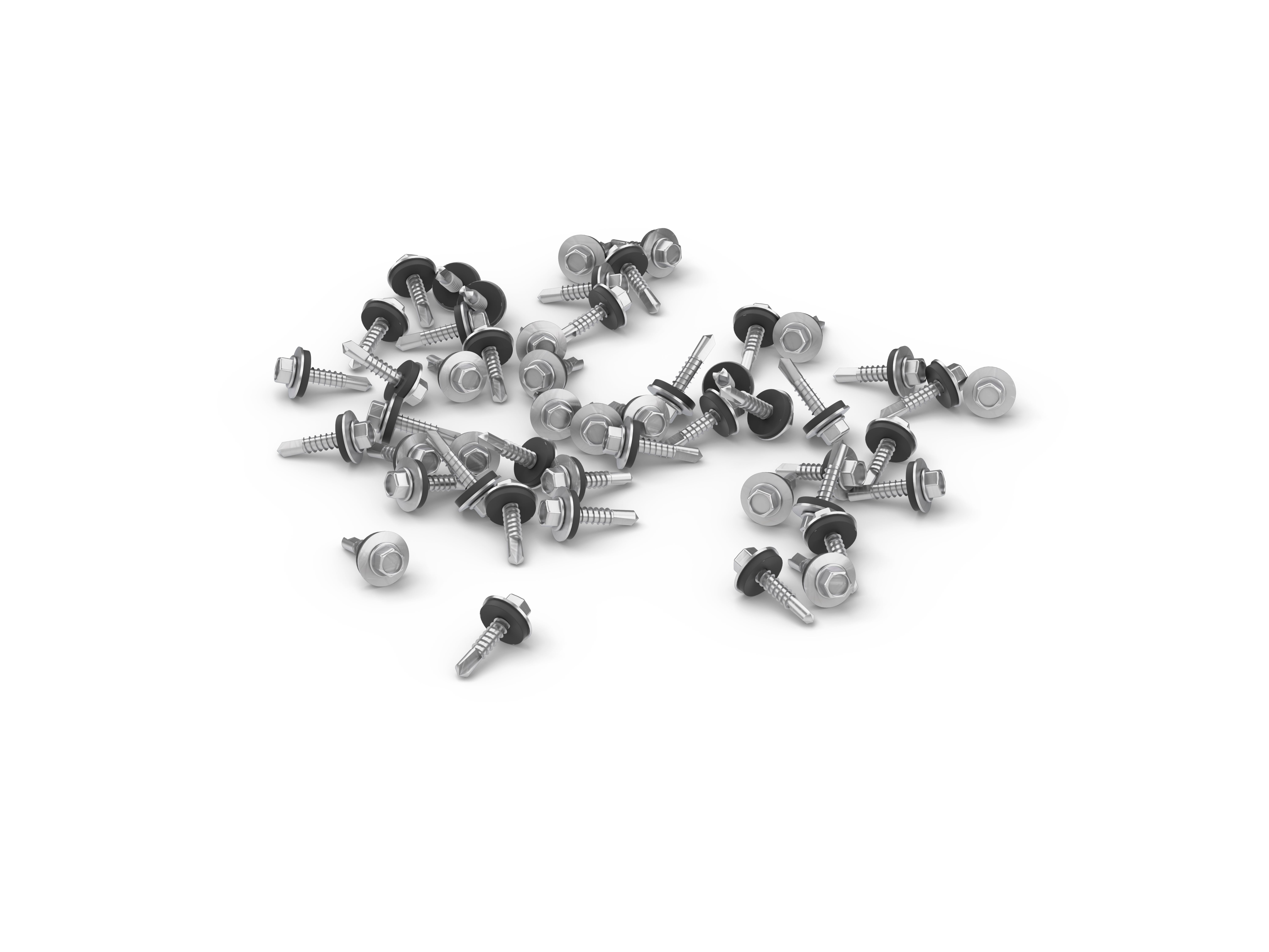 Skruvsats 50st självb. 5,5x22mm rf Weland