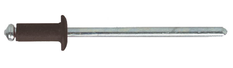 Popnit AL 3,2x8,0 RAL8017 Brun 1000 st/pkt. Ejot