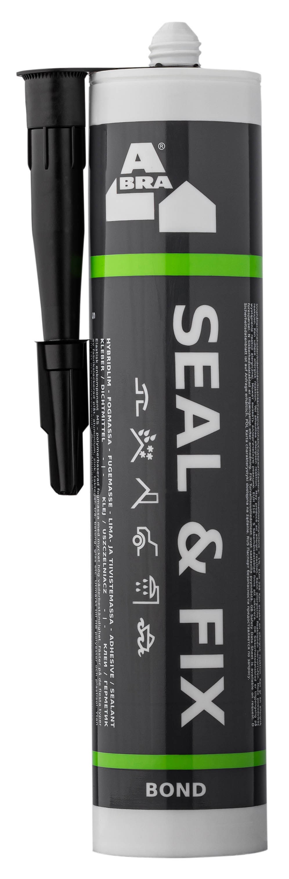 Seal & Fix Svart 290 ml