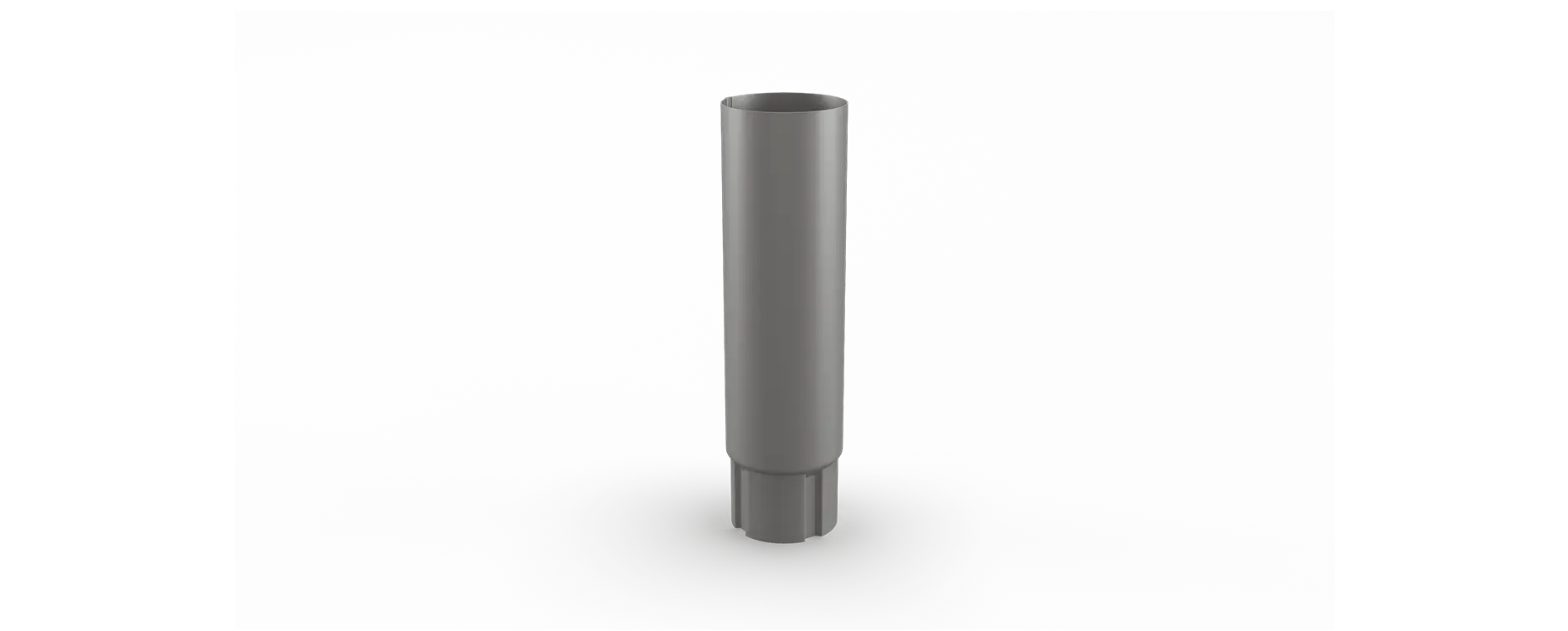 Mellanstycke 100 1,0 meter Mörk Silver. Areco