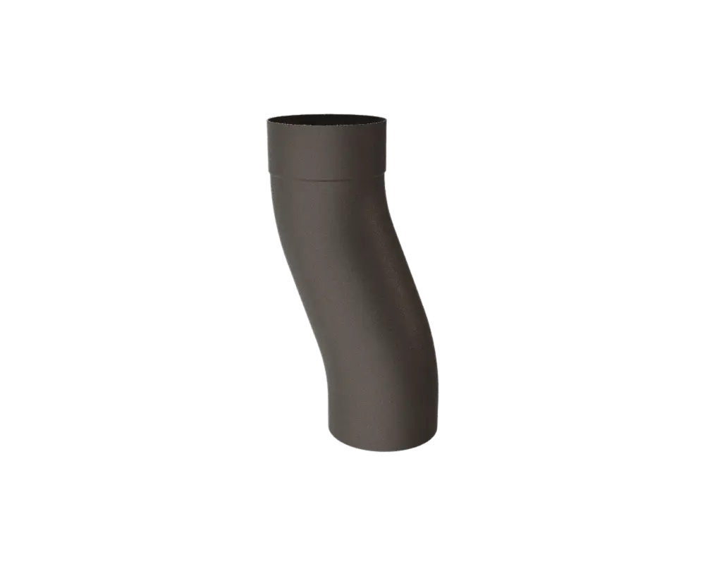 Sockelknä 100, Förskjutning: 60 mm,19 P.10 Mörkgrå. PREFA