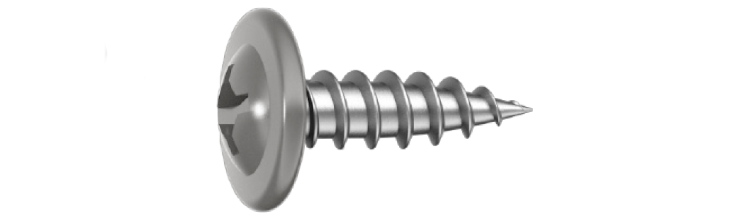 Montageskruv 4,2x25 RAL9006 Silvermetallic 500 st/pkt. Ejot
