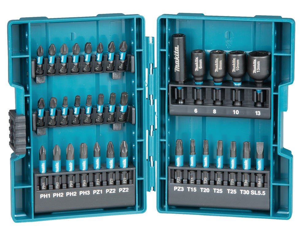Bitssats Impact Black 35-delar. Makita