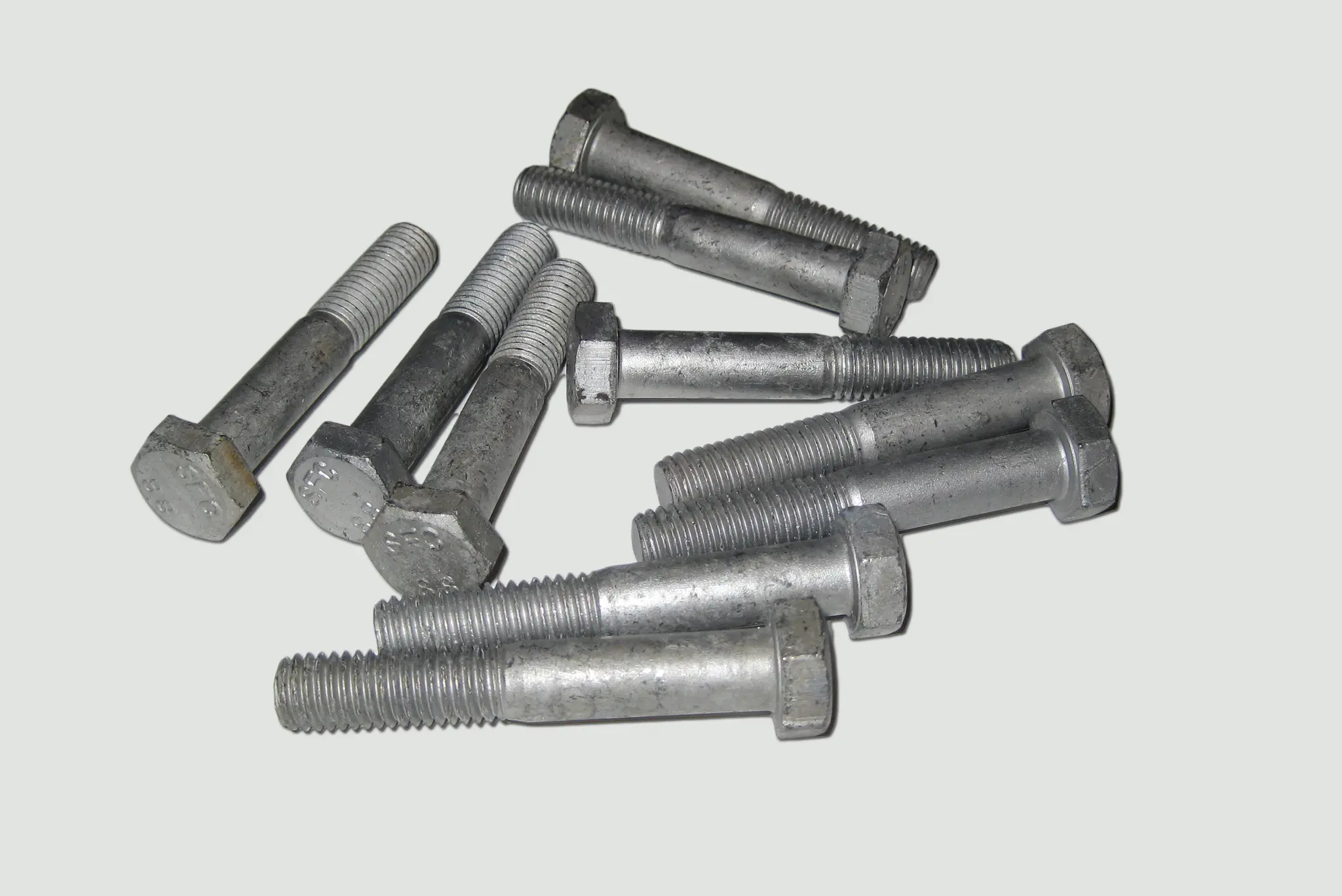 Bultsats 10st M10x60 helgängad vfz Weland