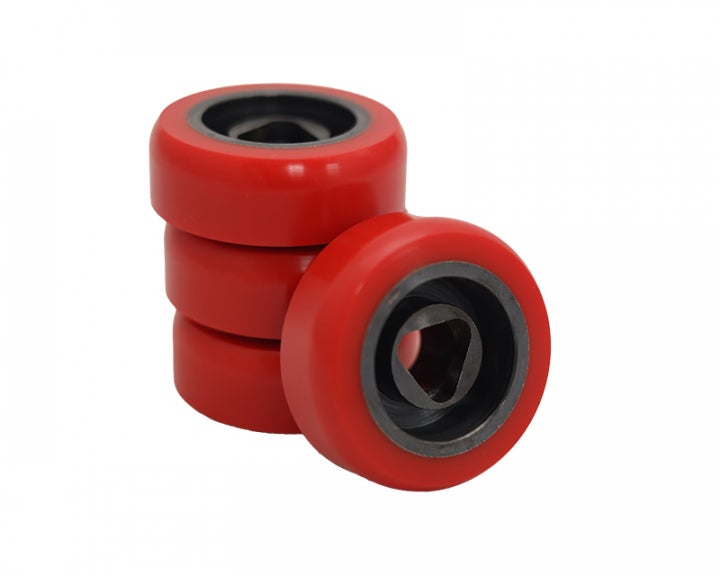 Reservhjul Seamer röd 4-pack