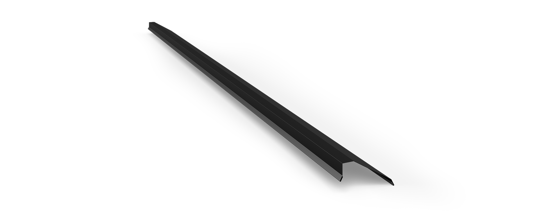 Gavelbeslag Knäckt POL Svart AR9005 55x65