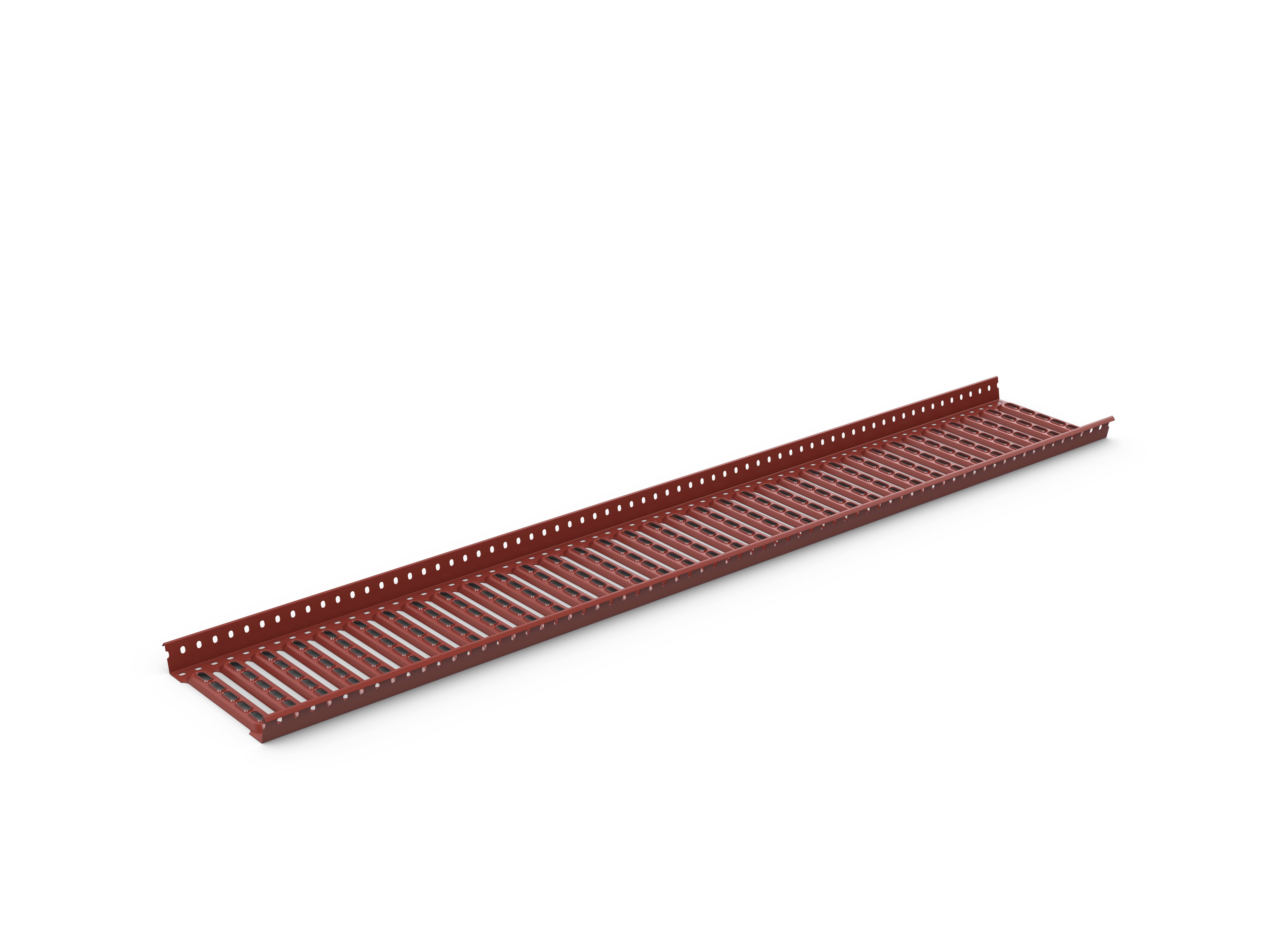 Takbrygga profildurk 2380x350 röd Weland