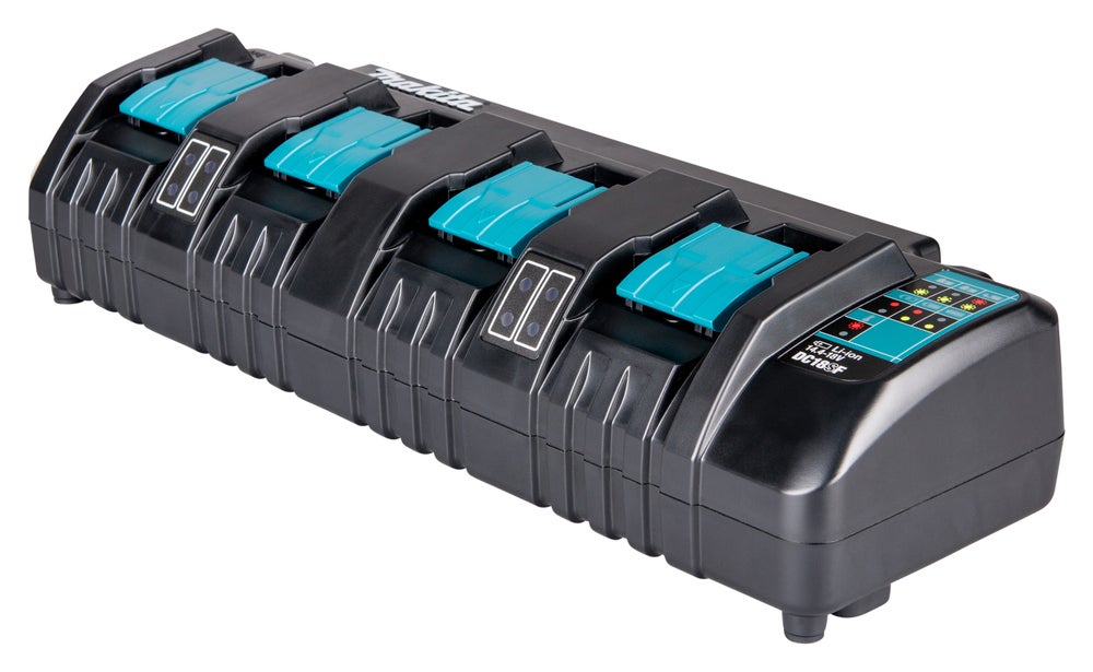 Batteriladdare DC18SF 4 batterier